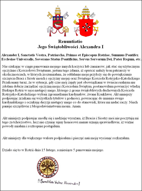 abdykacja